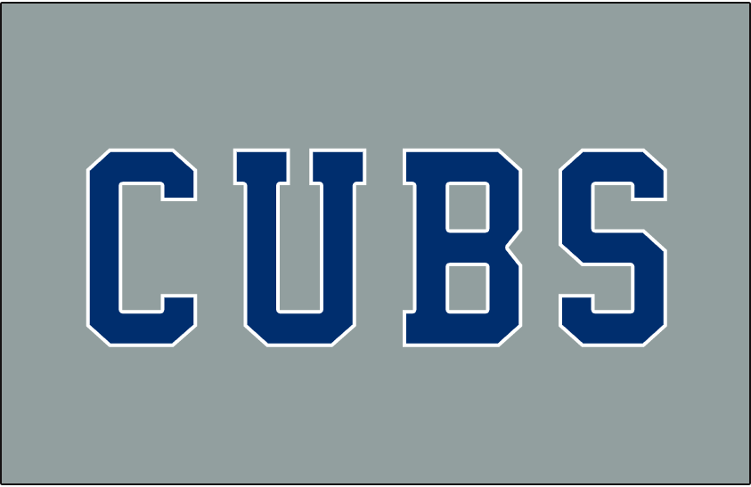 Chicago Cubs 2014-Pres Jersey Logo iron on transfers for clothing